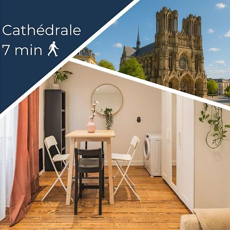 Appartement Cosy Proche Cathedrale Реймс Екстер'єр фото