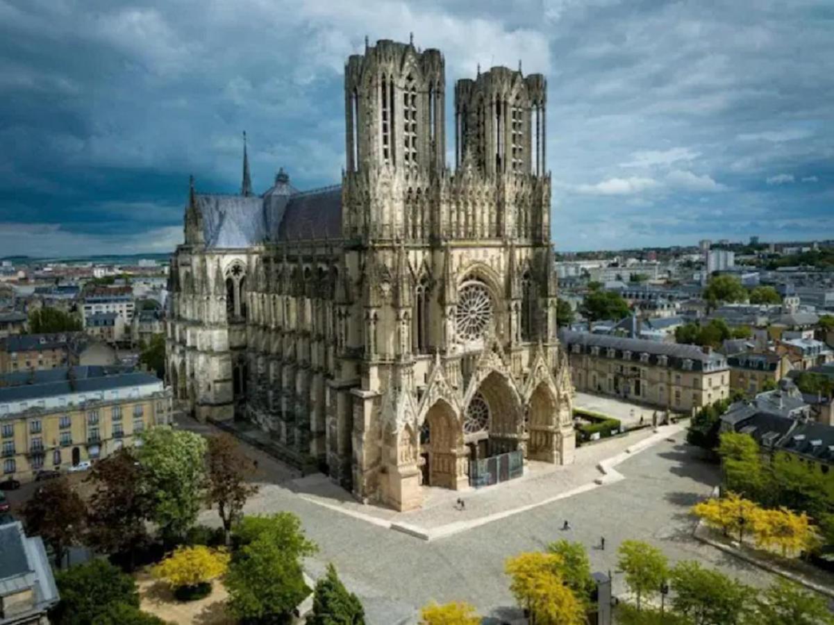 Appartement Cosy Proche Cathedrale Реймс Екстер'єр фото